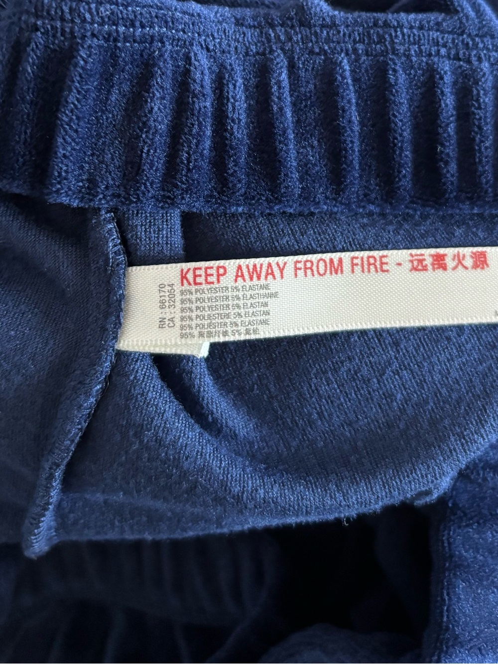 Daily Practice Anthropologie Velour Hoodie Navy Blue Womens XL Athletic Casual - Picture 9 of 10